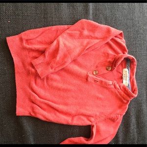 Cute sweater 💯cotton. Corails color. Col mao.